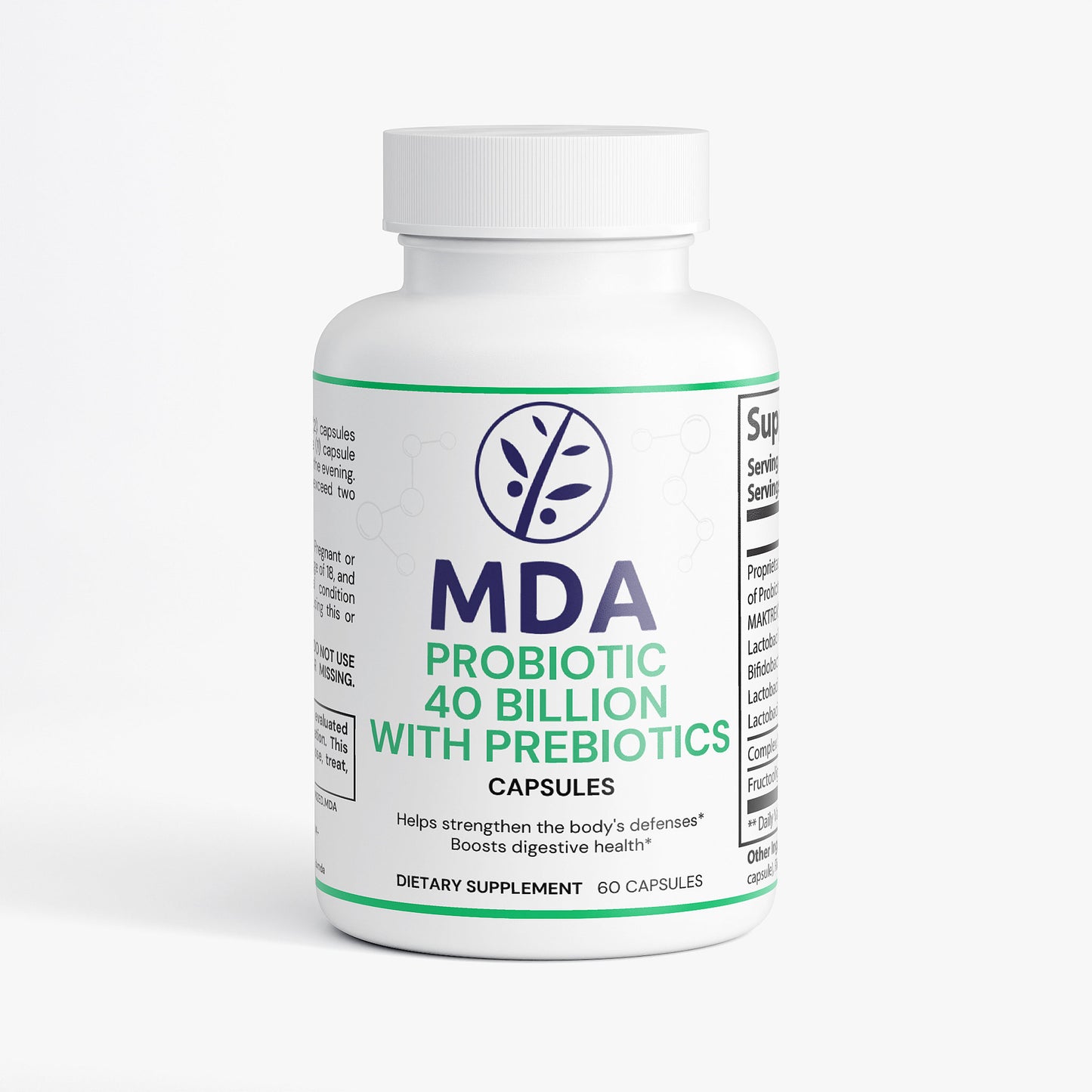 Probiotic 40 Billion with Prebiotics