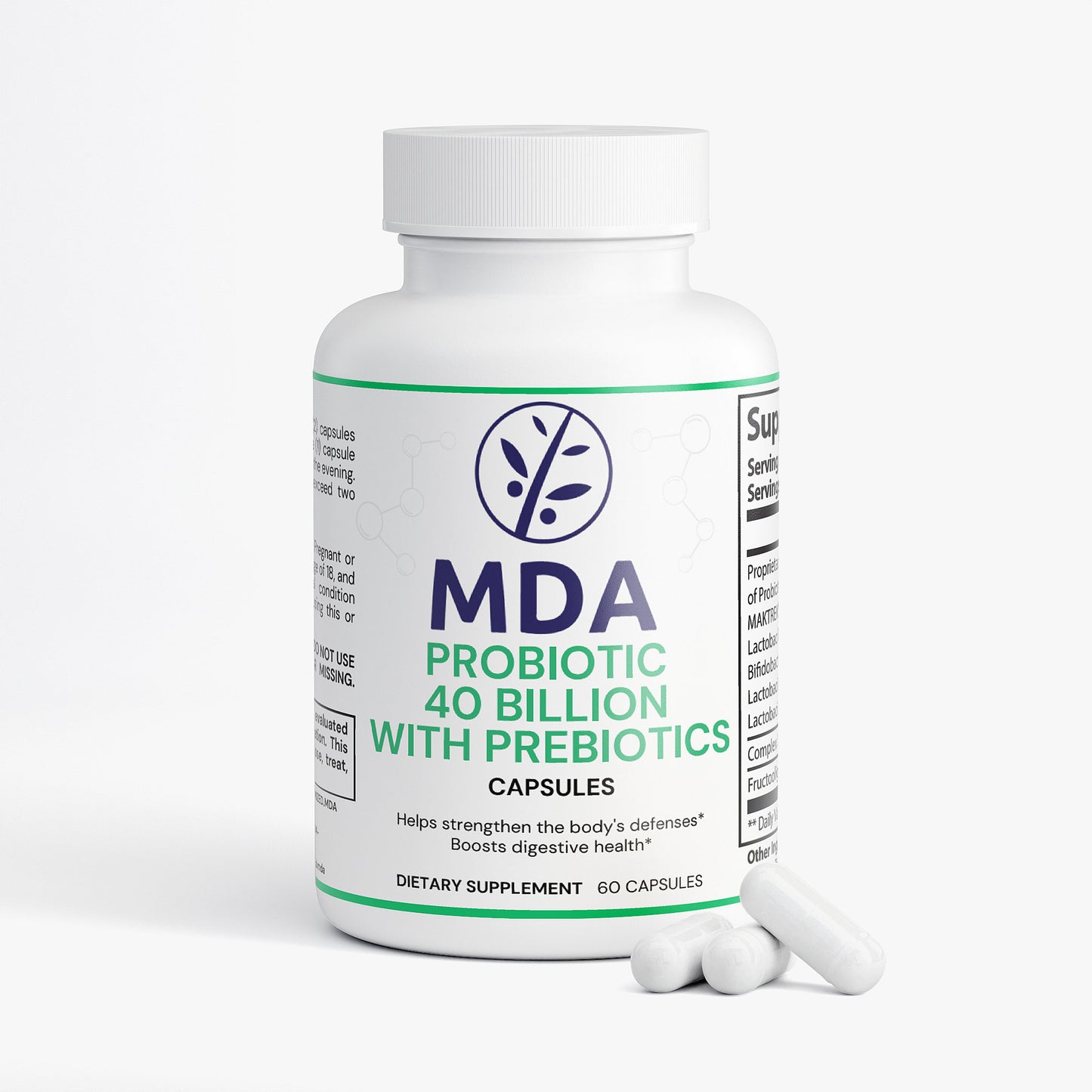Probiotic 40 Billion with Prebiotics